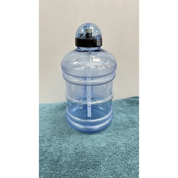 Bluewave Daily 8 Sports Water Bottle Jug w/2 Caps/Straw - Gym Fitness Diet 1.9L - Picture 12 of 16